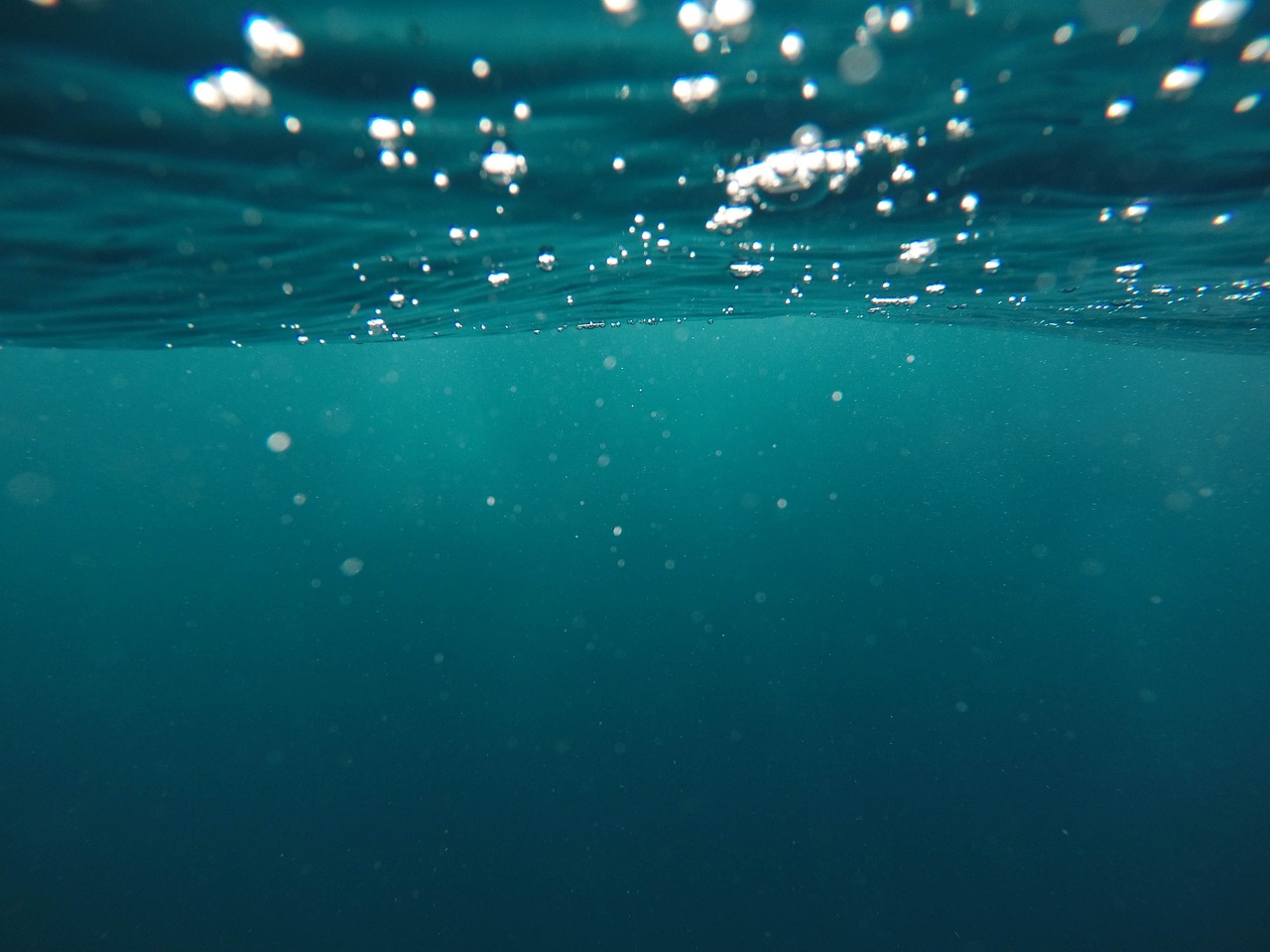 mare particolato bolle