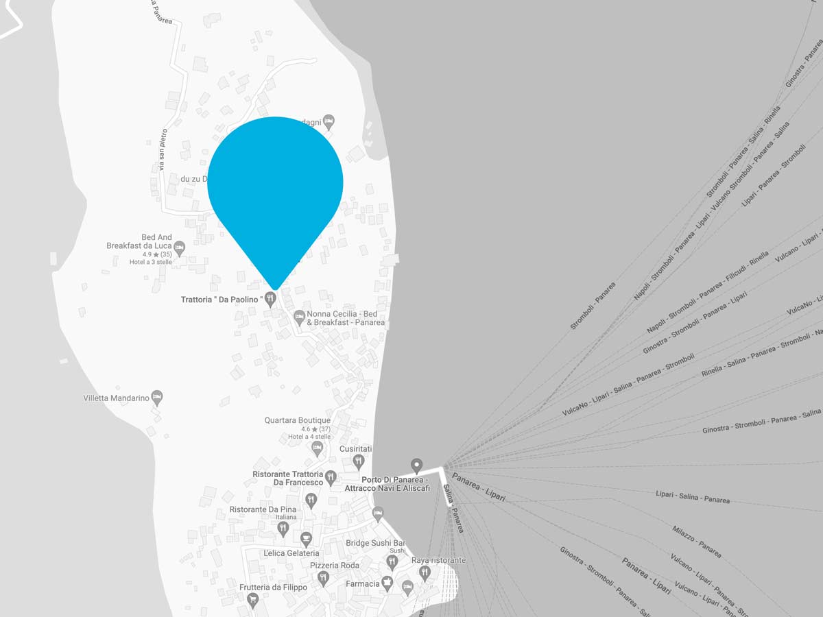 mappa panarea