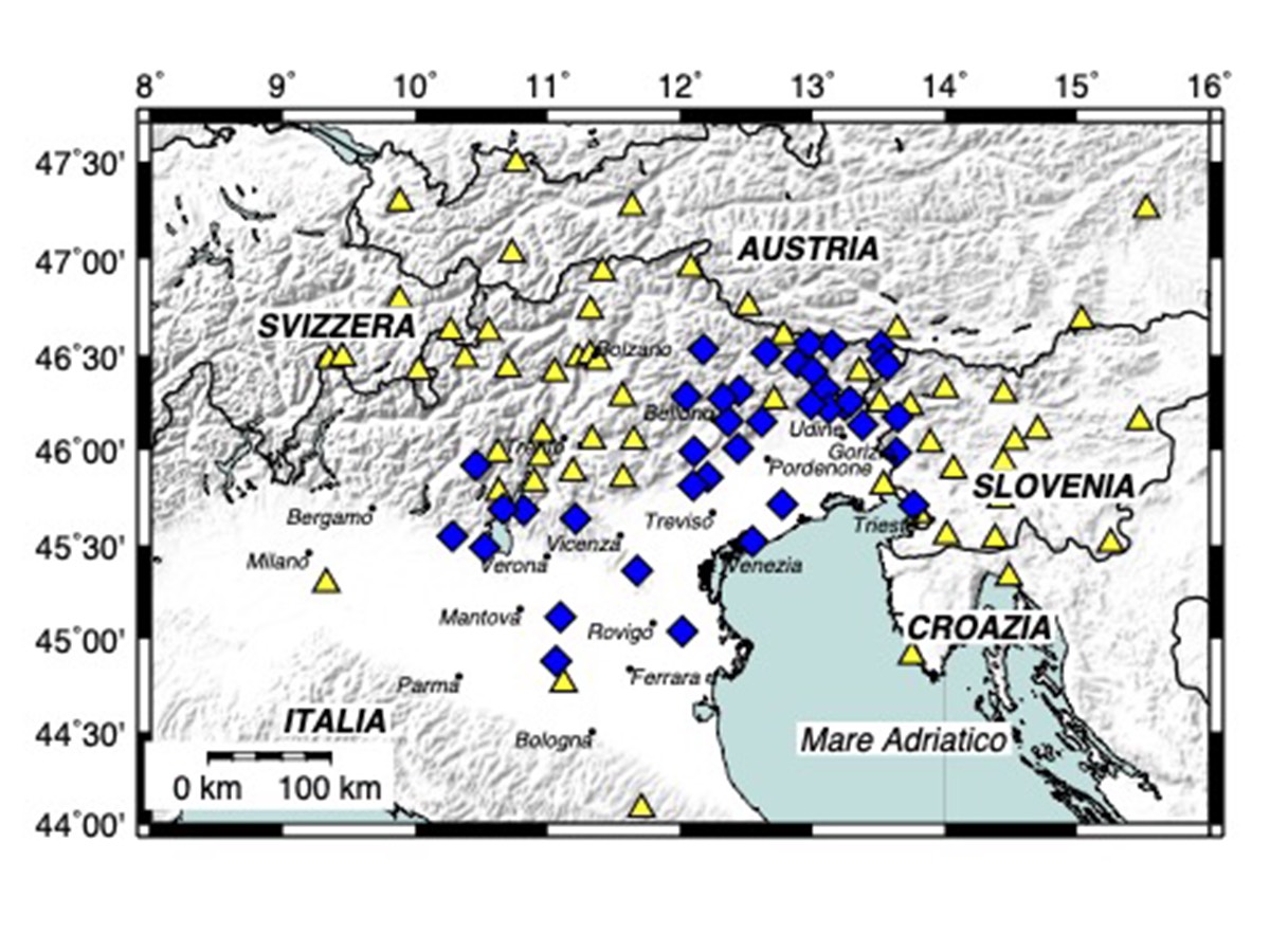  Mappa stazioni