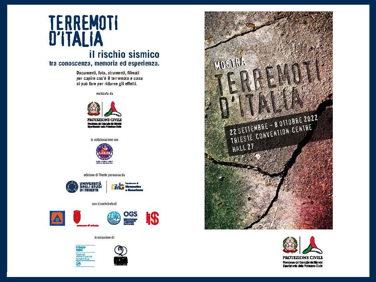 mostra terremoti web