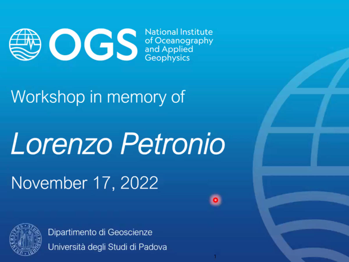 Workshop in memoria di Lorenzo Petronio, 17 novembre 2022