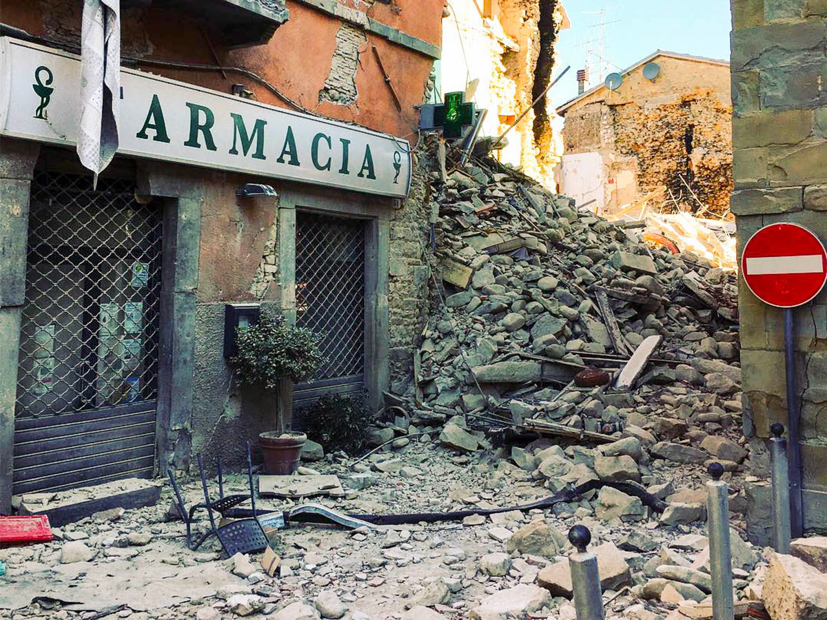Terremoto del centro Italia del 2016 - copyright Diego Bianchi