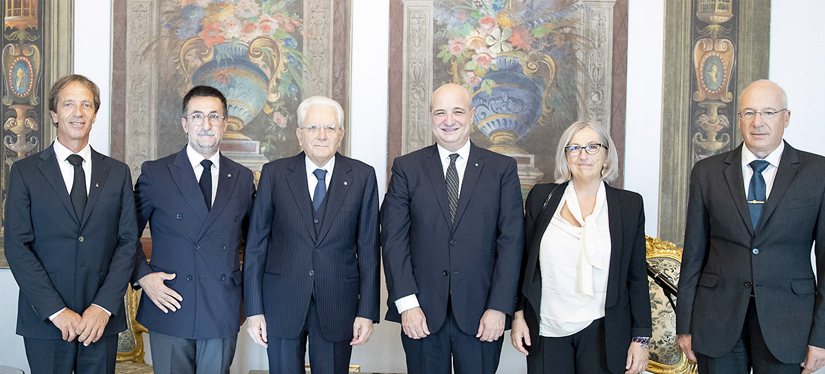 Cover Delegazione OGS al Quirinale