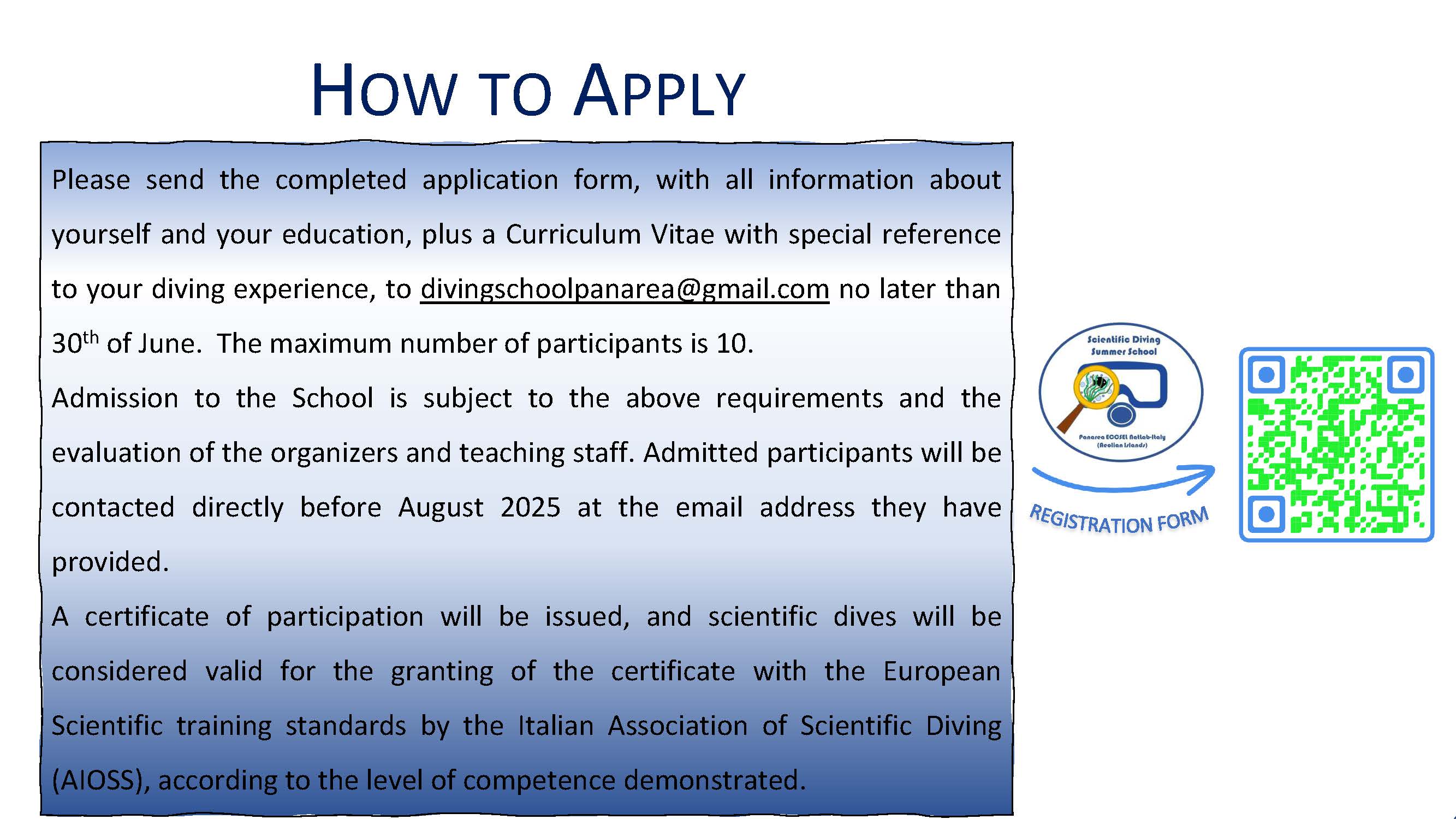Summer school Panarea