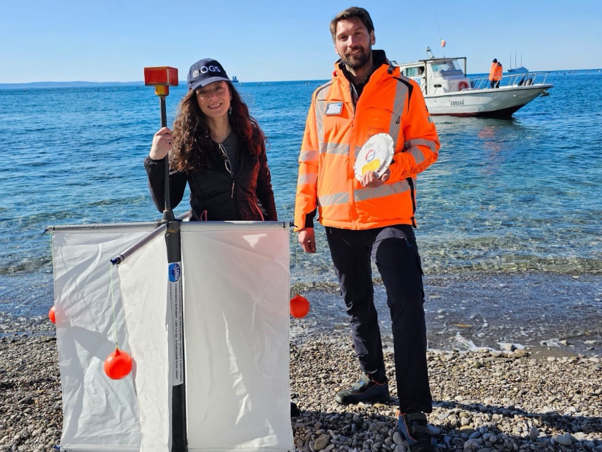 Rilascio drifter OGS/ARPA FVG