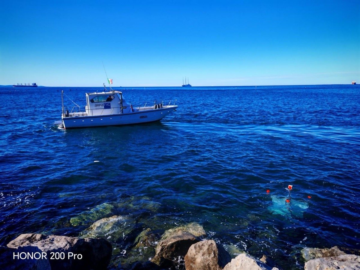 Rilascio drifter OGS/ARPA FVG