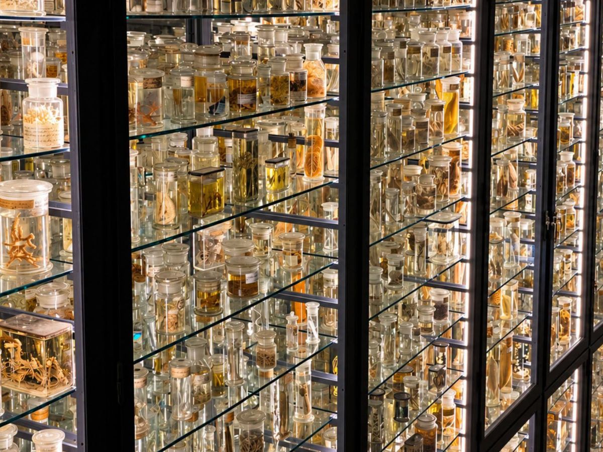  Collezione storica in formalina del DaDoM - https://fondazionedohrn.it/dadom/