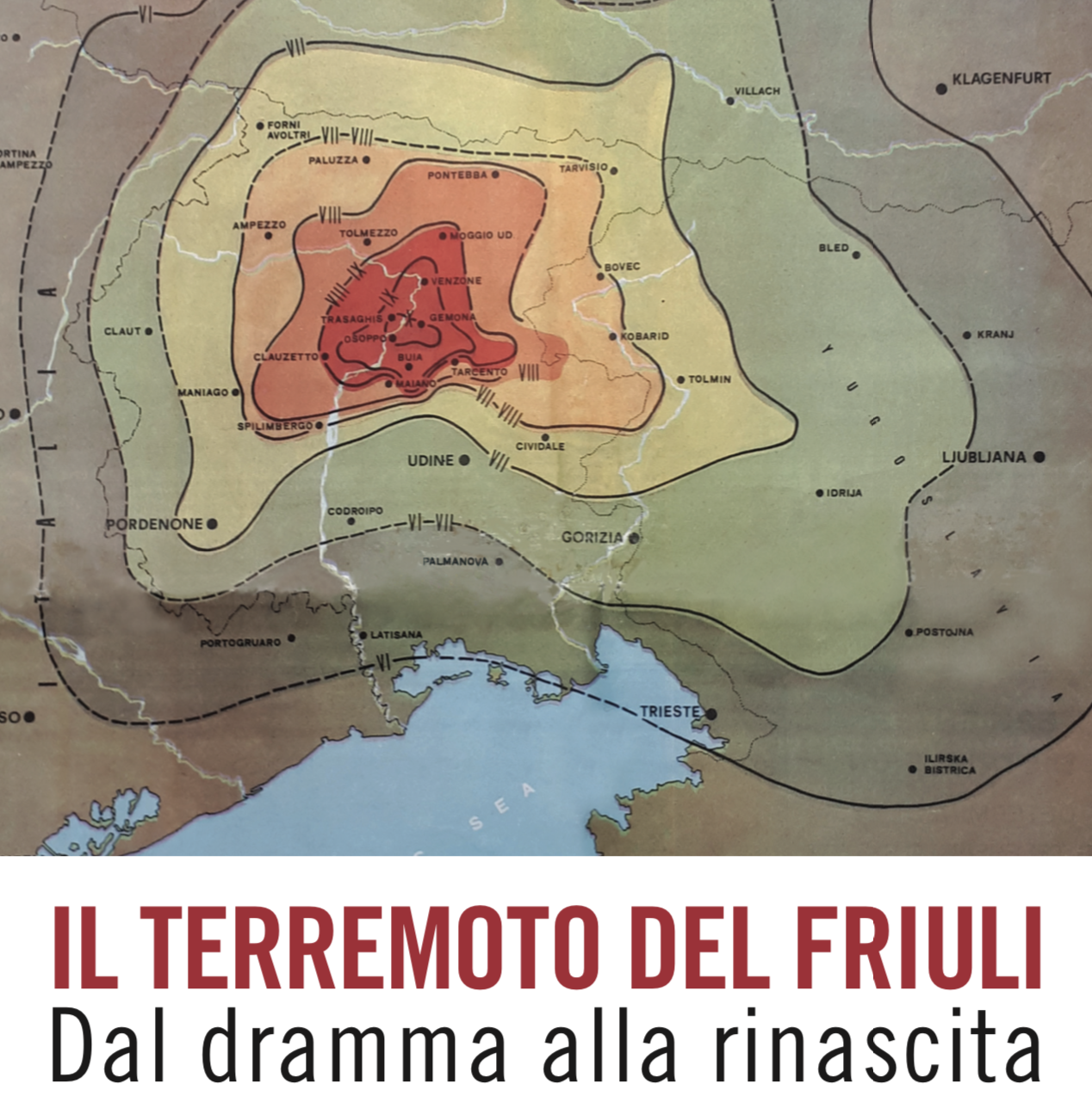 mappa terremoto FVG