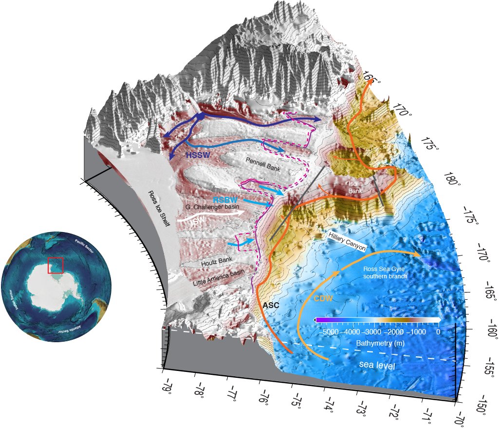 mappa antartide